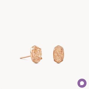Kendra Scott Earrings | Emilie Rose Gold Stud Earrings in San Drusy